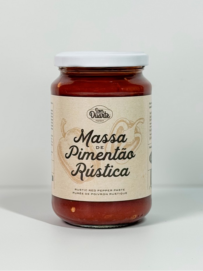 Massa de Pimentão Rústica Massa de Pimentão Rústica